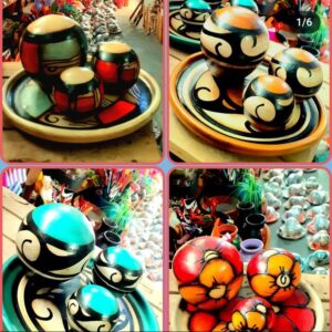 CENTRO DE MESA 3 BOCHAS