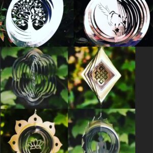 COLGANTES ACERO 20 CM