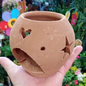 LUMINARIAS ALFARERIA RUSTICA 15 CM