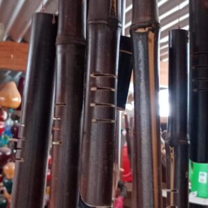 Llamador de angeles de caña